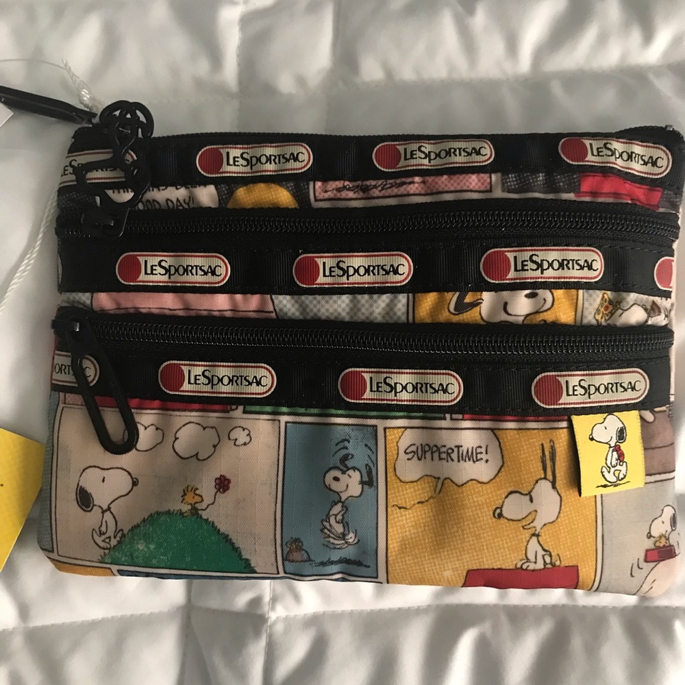 LeSportsac PEANUTS cosmetic bag